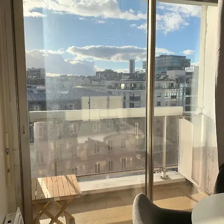 Charming 25m2 With Panoramic View 公寓 塞纳河畔讷伊